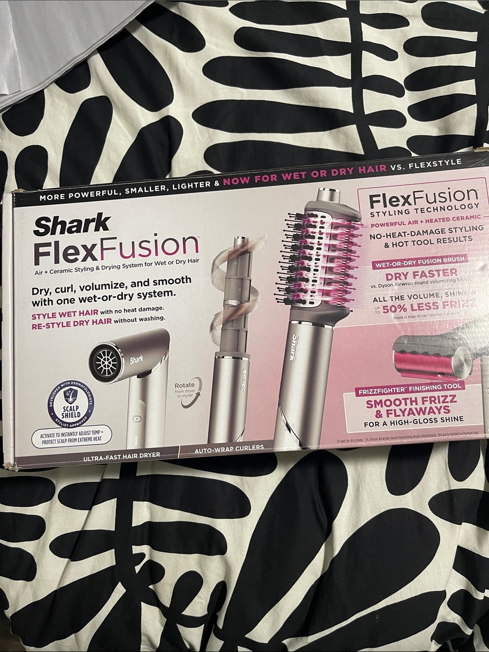 Shark FlexFusion Air+ Ceramic Styling & Dring System For Wet Or Dry Hair